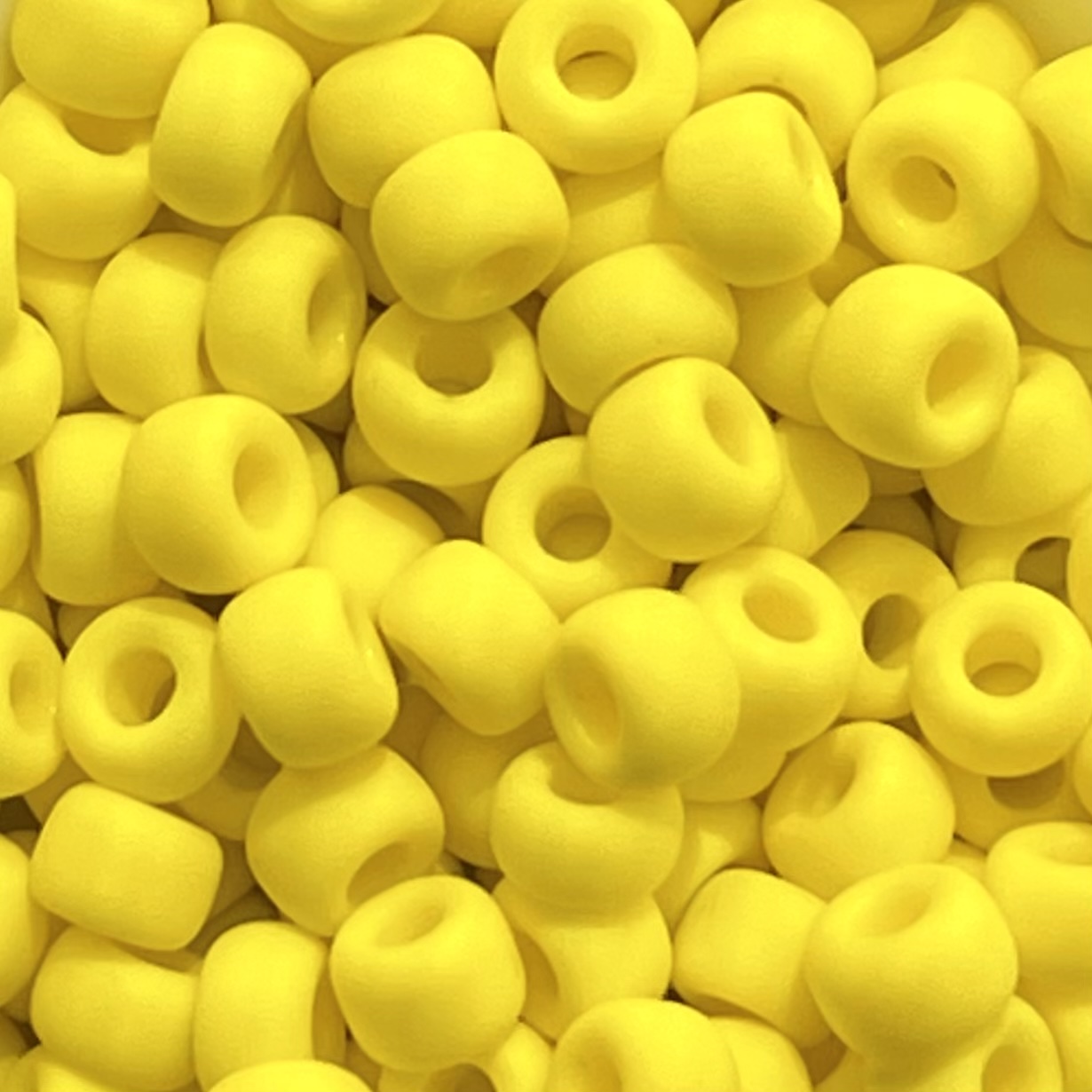 Rocalla Miyuki #6  Matte Opaque Yellow - Image 1