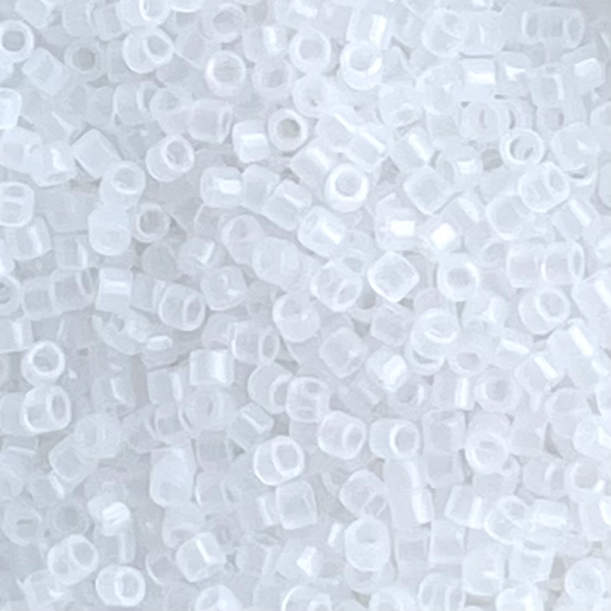 Delica Bead White Opal