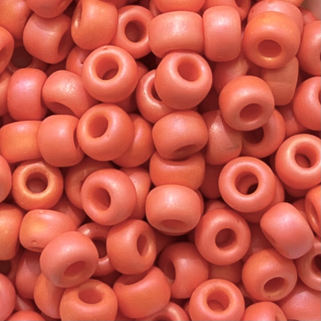 Rocalla Miyuki #6 Matte Opaque Orange AB