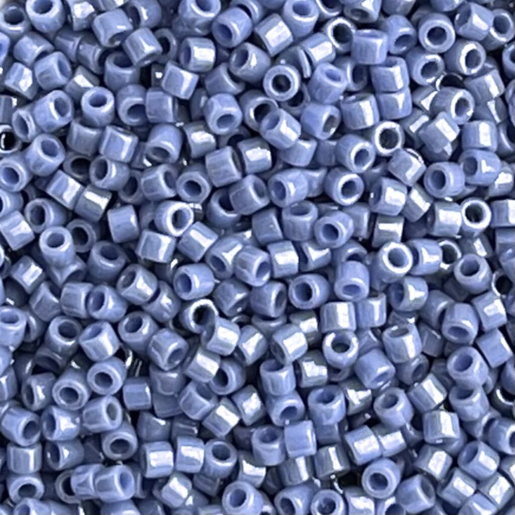 Delica Bead Opaque Denim Blue Luster