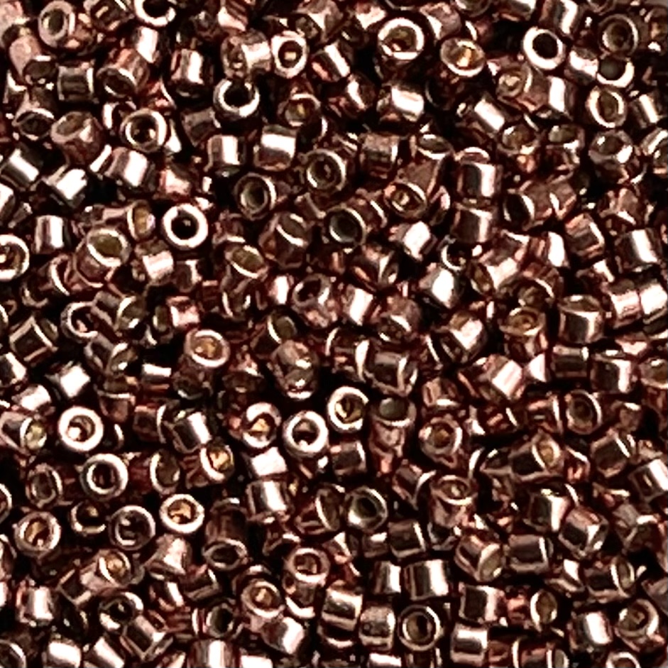 Delica Bead Duracoat Galvanized Dk Mauve