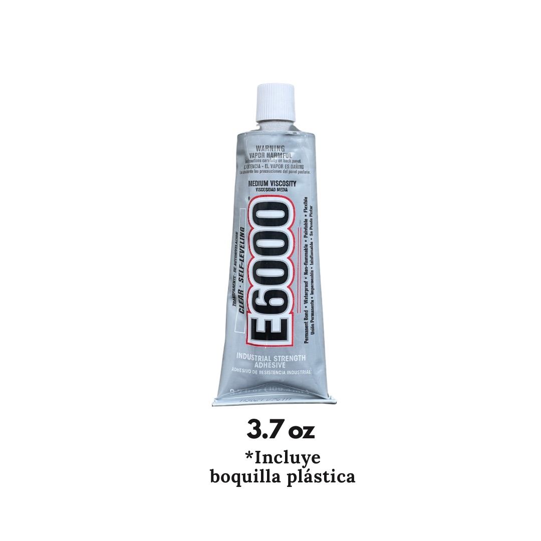 E6000 3.7 OZ GLUE Con Boquilla Plastica - Image 1