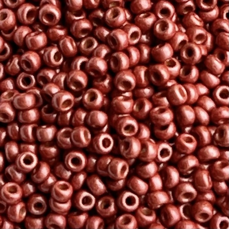 Rocalla Miyuki #11 Duracoat Galvanized Matte Berry