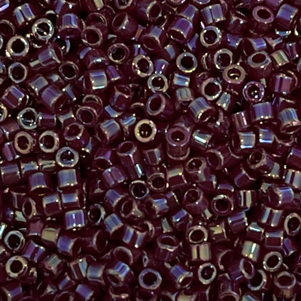 Delica Bead Opaque Currant AB