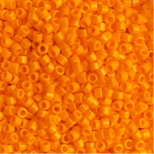 Delica Bead Opaque Mandarin
