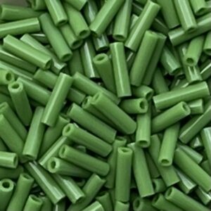 Bugle #2 (6mm) Opaque Green