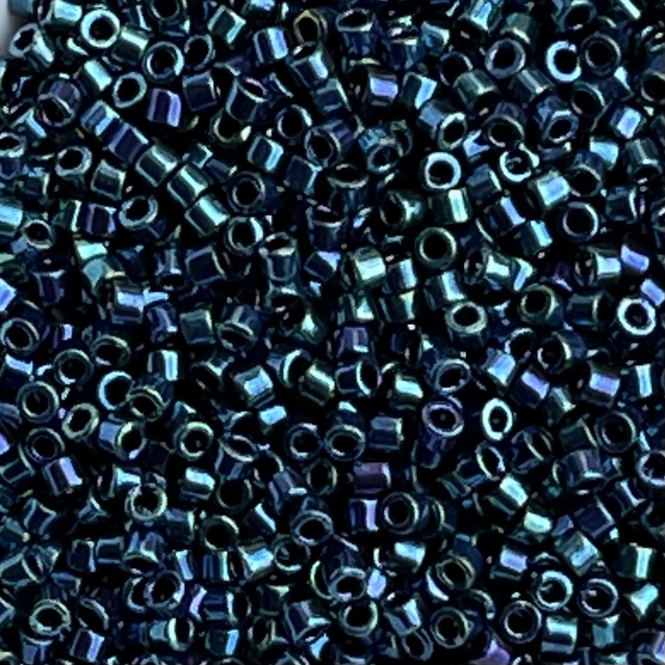 Delica Bead Metallic Purple Gold Iris