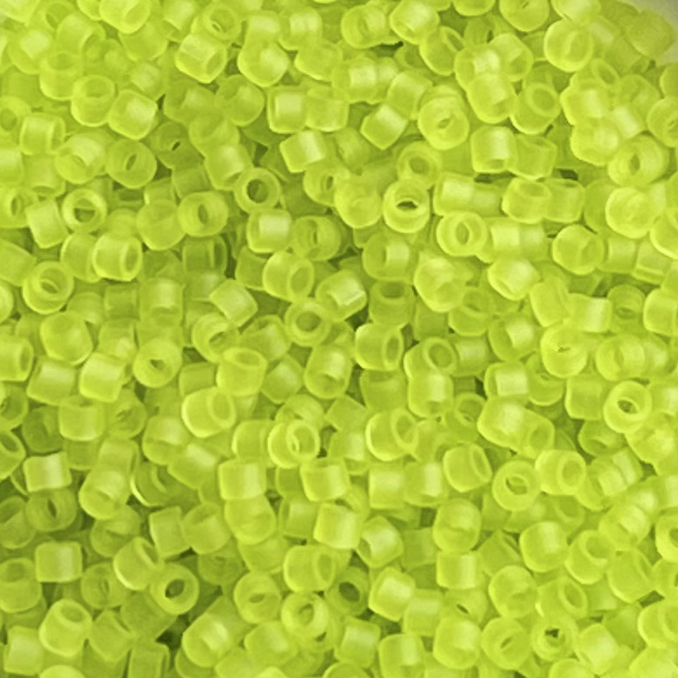 Delica Bead Matte Transparent Chartreuse