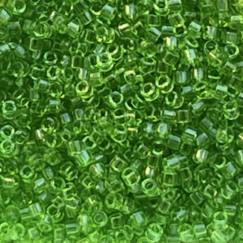 Delica Bead Transparent Lime