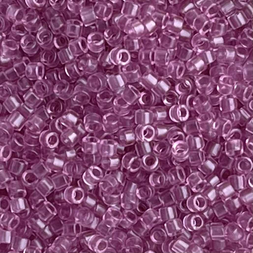 Delica Bead Transparent Lt Rose - Image 1