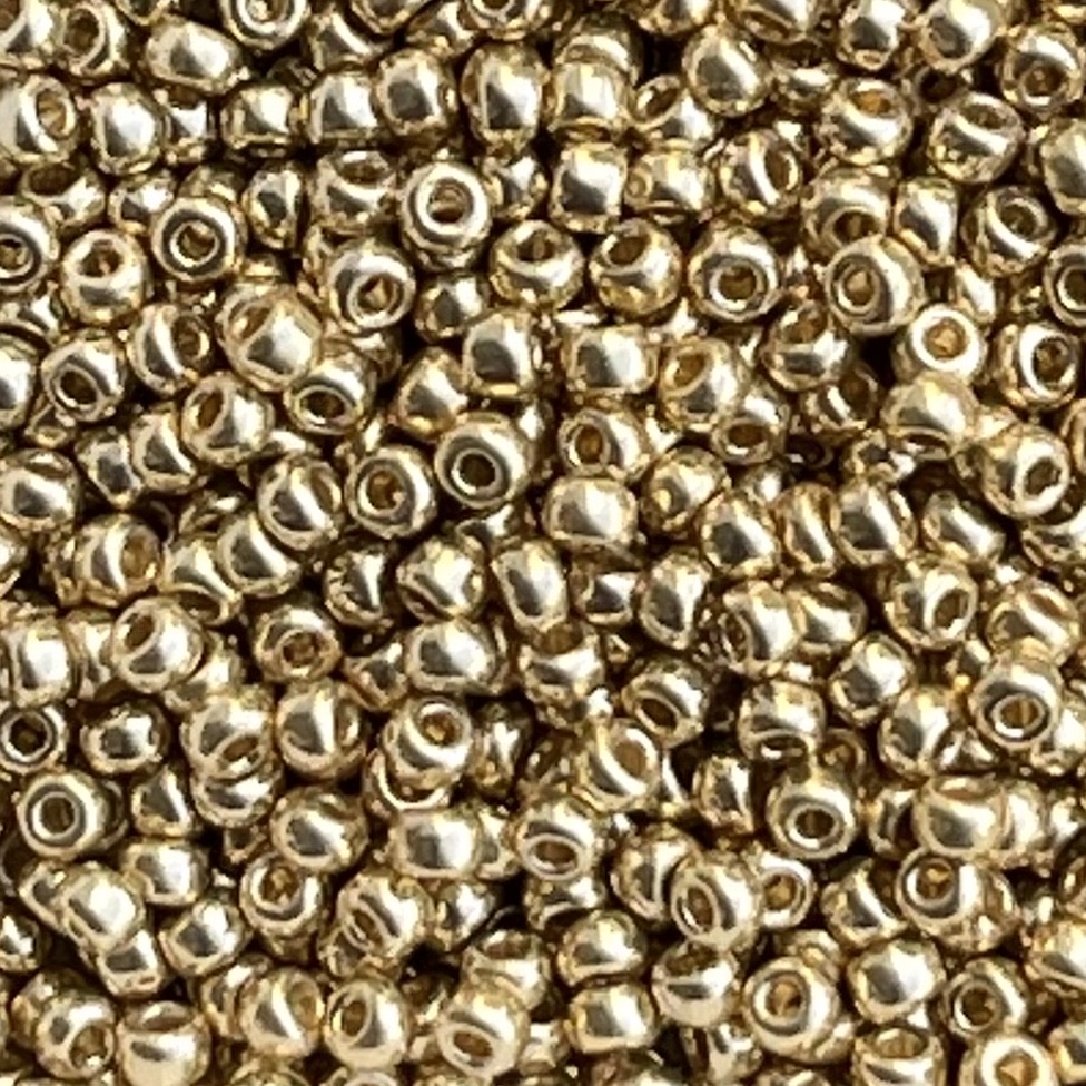 Rocalla Miyuki #11 Duracoat Galvanized Pale Gold