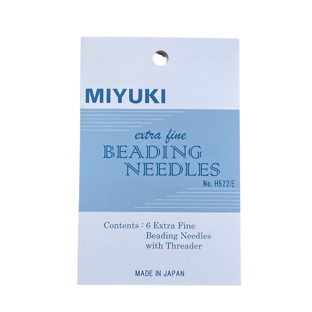 Agujas Miyuki Extra Fine  Beading Needles x 6 pcs - Image 1