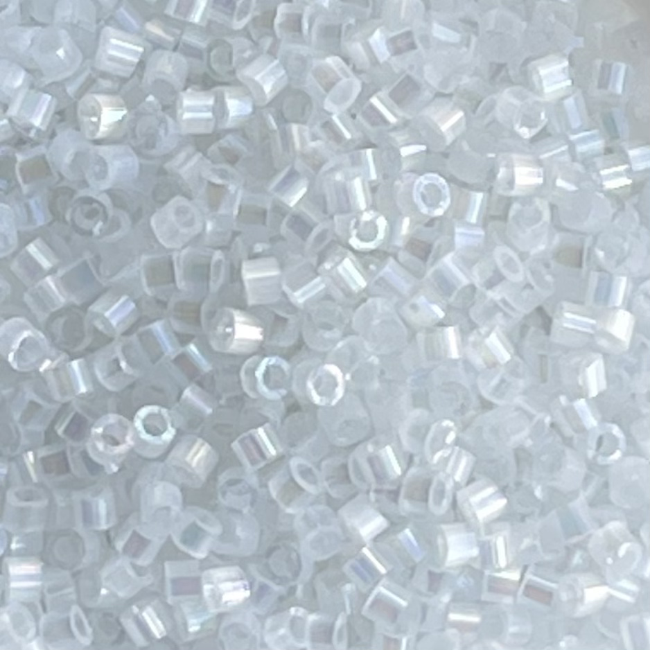 Delica Bead Crystal AB Satin