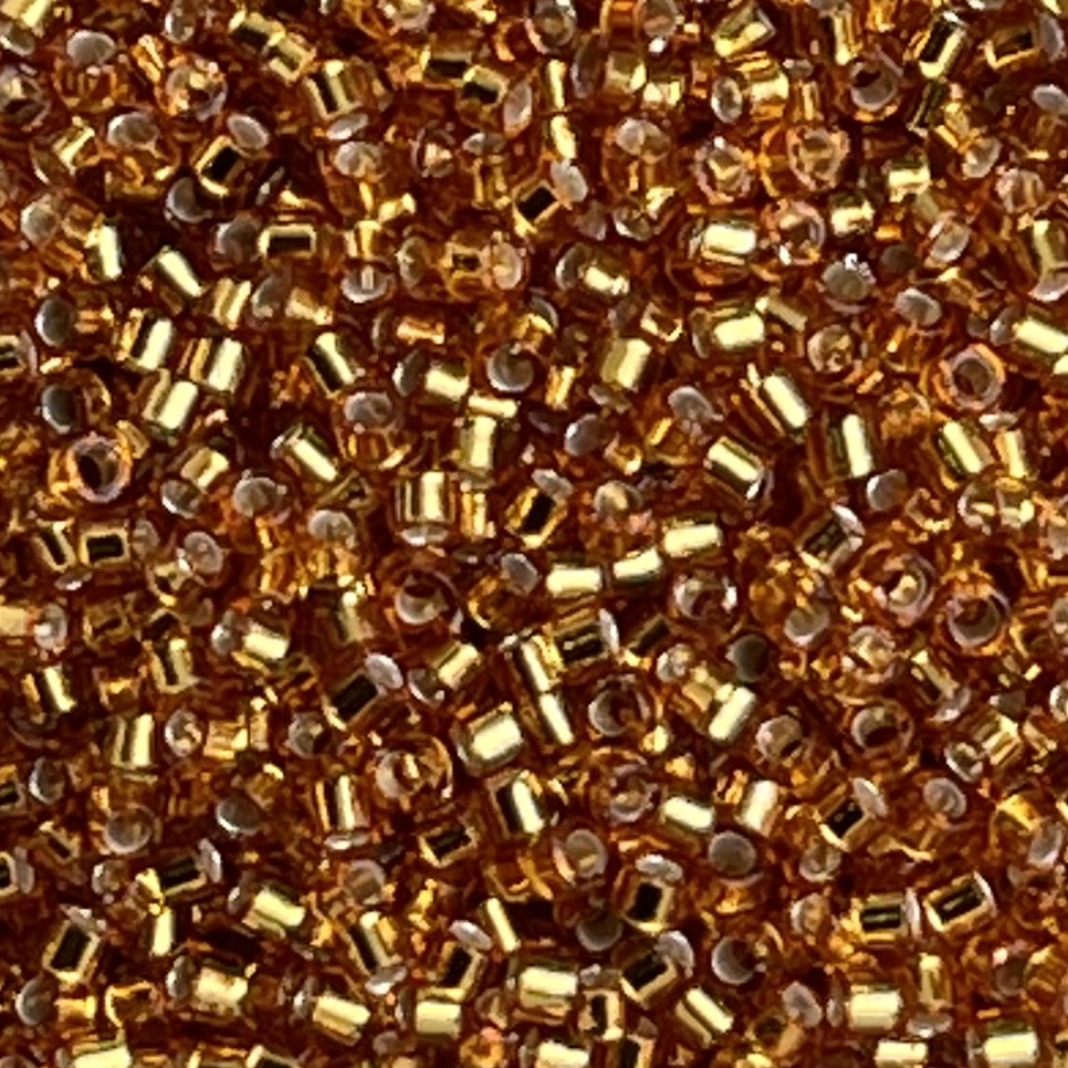 Delica Bead SilverLined Marigold