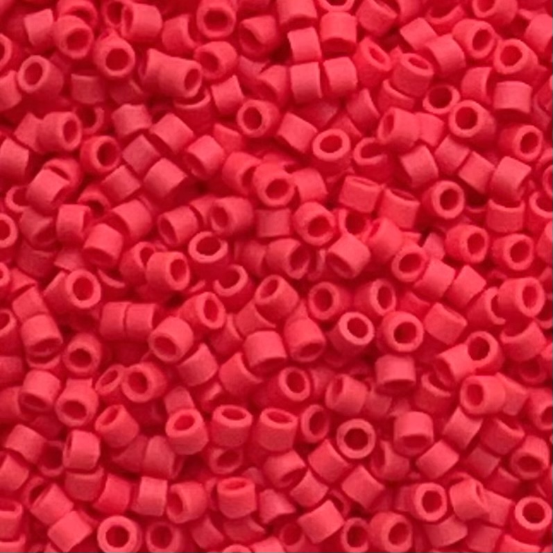 Delica Bead Matte Opaque Dark Red