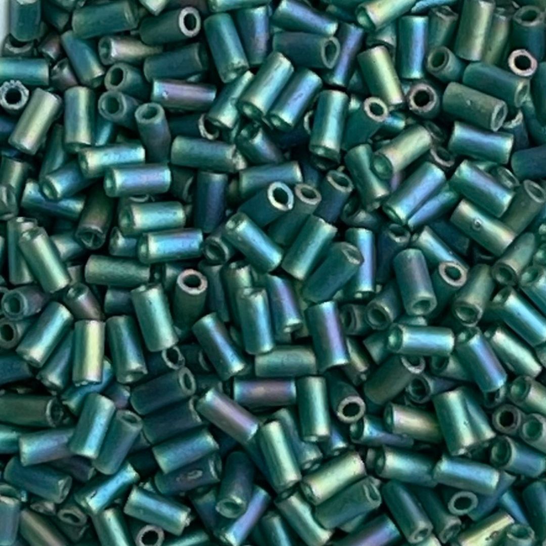 Bugle #1 (3mm) Matte Emerald AB - Image 1