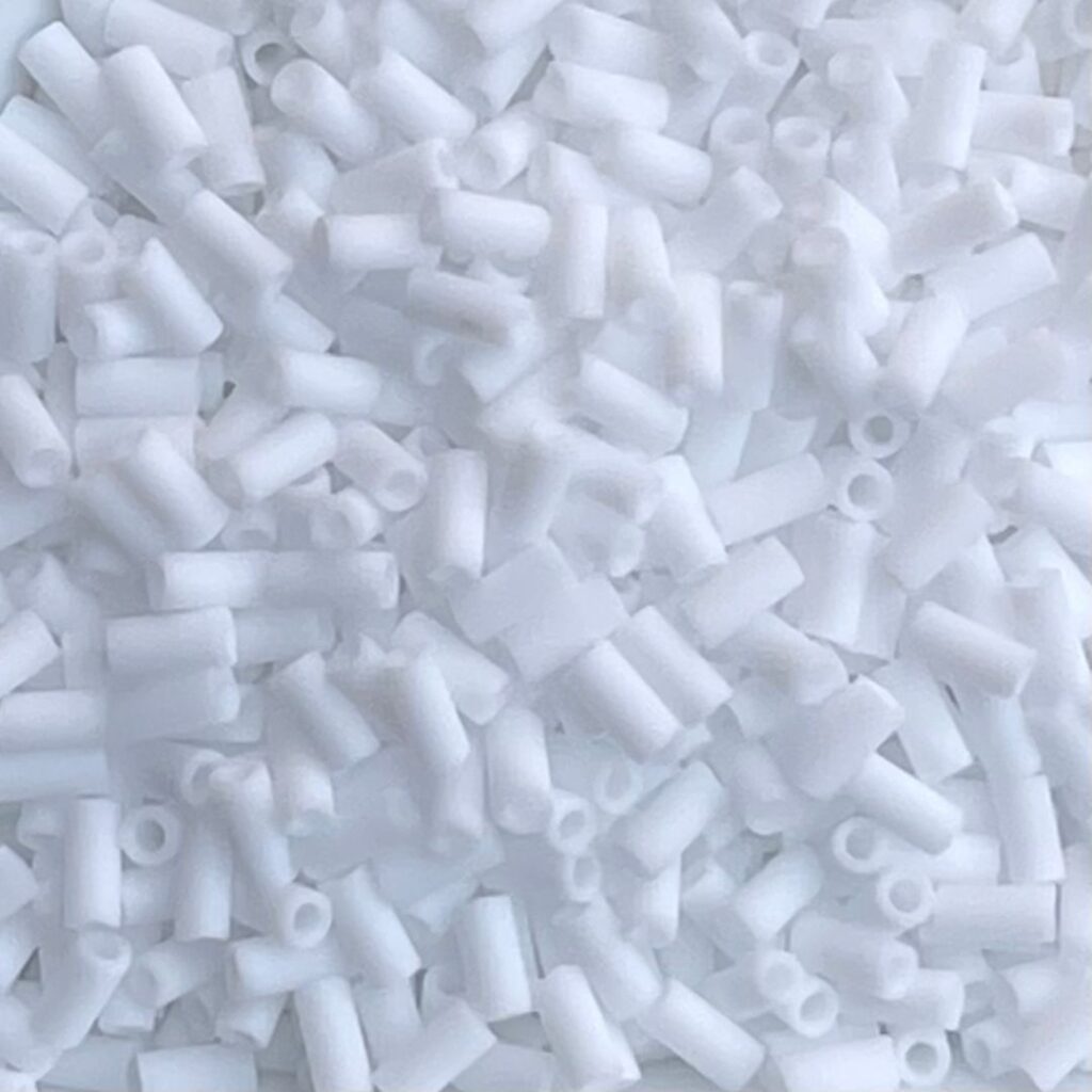 Bugle #1 (3mm) Matte Opaque White