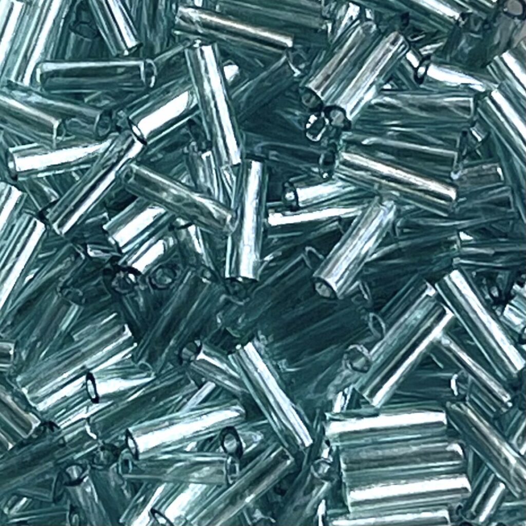 Bugle 2(6MM) Transparent Seafoam Luster