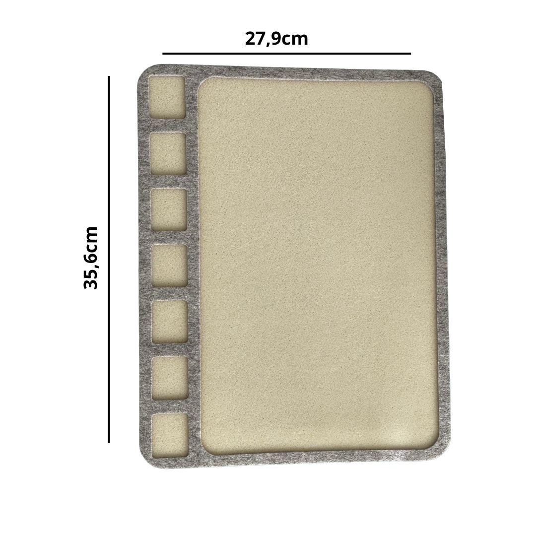 Tapete para Mostacillas - Seed Bead Mat 7 Cavities - Image 1