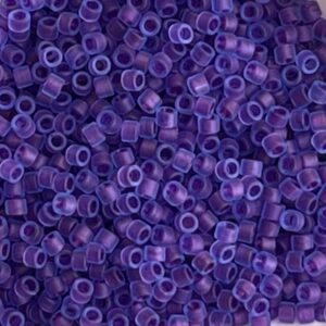 Treasure Frosted Royal Purple-Lined Aqua x 10 grs