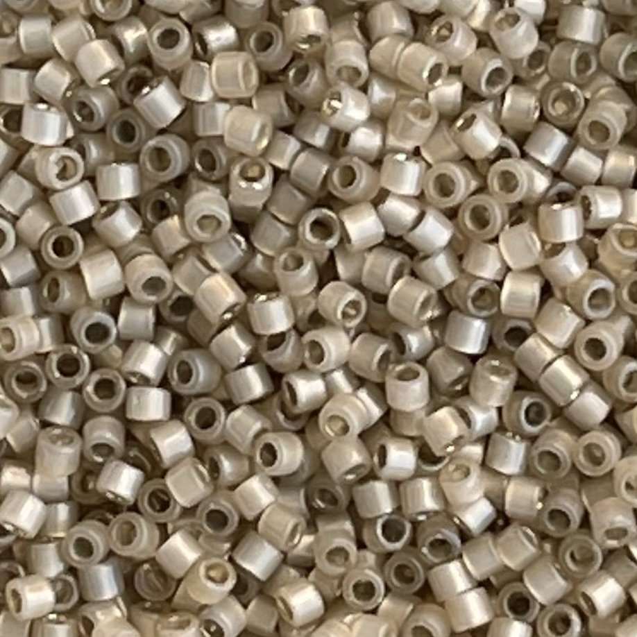 Delica Bead SilverLined Honey Opal