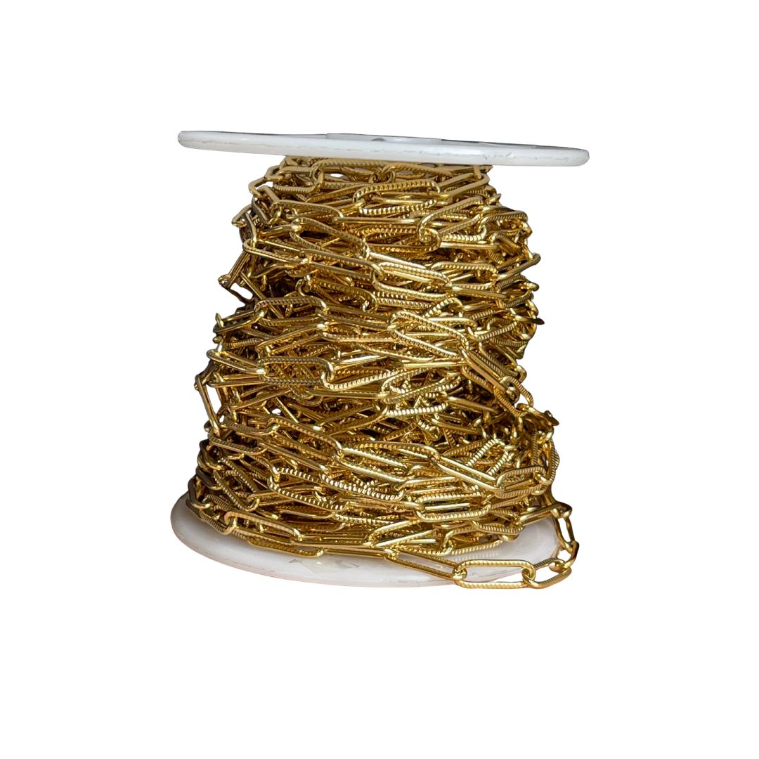 Cadena Acero Clip Gold 85 x 1mt - Image 1