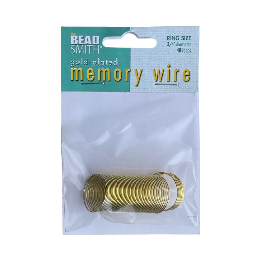 Alambre de Memoria -  Gold Plate Ring 48 Turns
