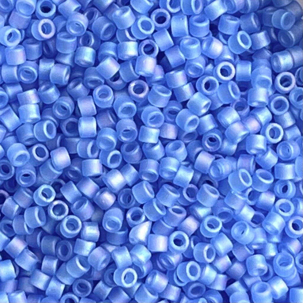 Delica Bead Matte Transparent Azure AB