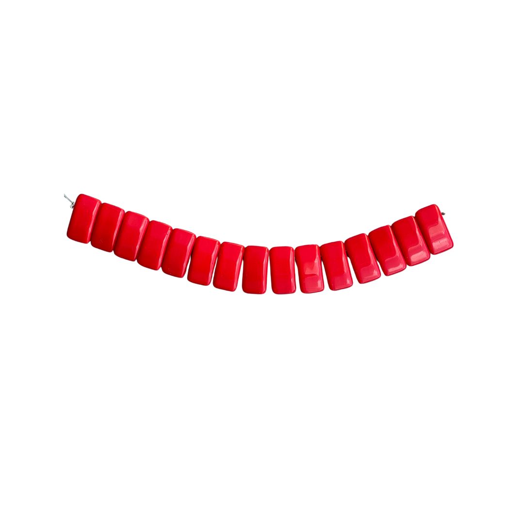 Carrier Bead 2HL Red 15 bds/str - Image 1