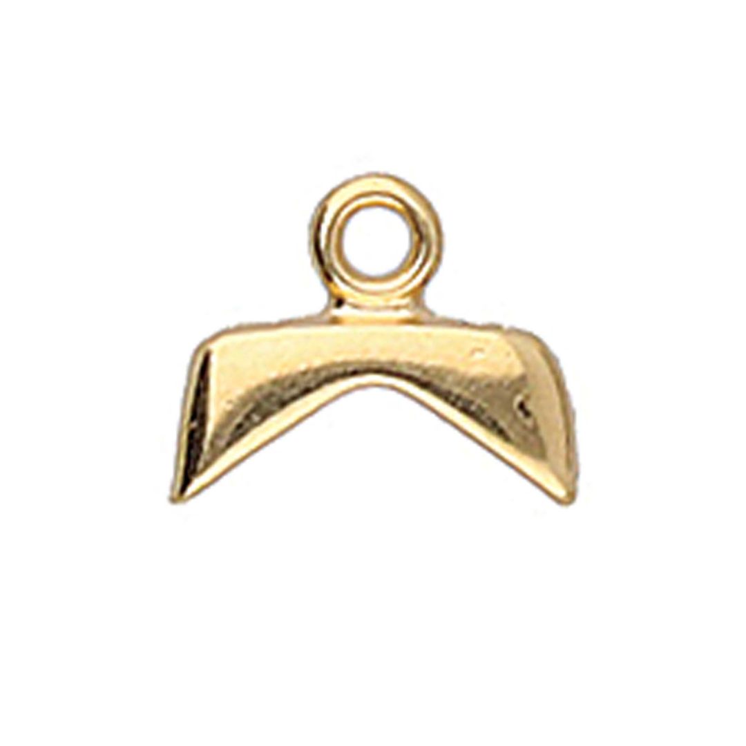 Koutalas - Chevron Bd End 24k Gold Plate Bag x 10und - Image 1