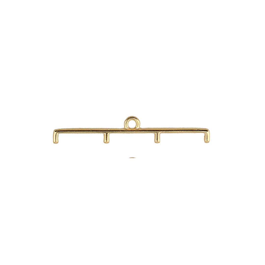 Topolia IV - Delica Ending 24K Gold Plate Bag x 10und - Image 1