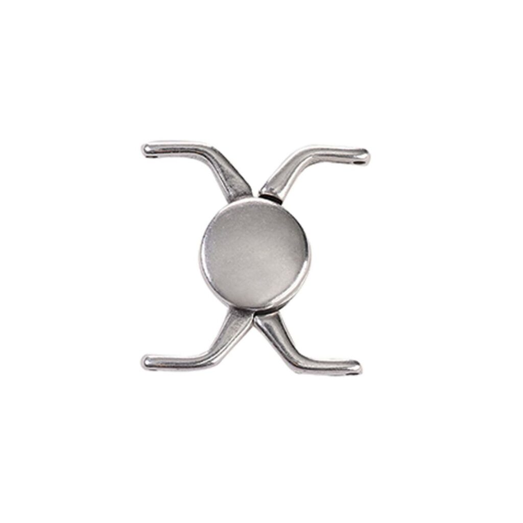 Kissamos II - Delica Magnetic Clasp Antique Silver Plated