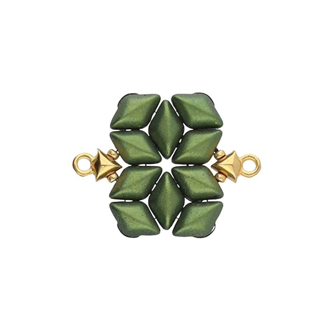 Kleftiko - GemDuo Bead Ending 24K Gold Plate - Image 3