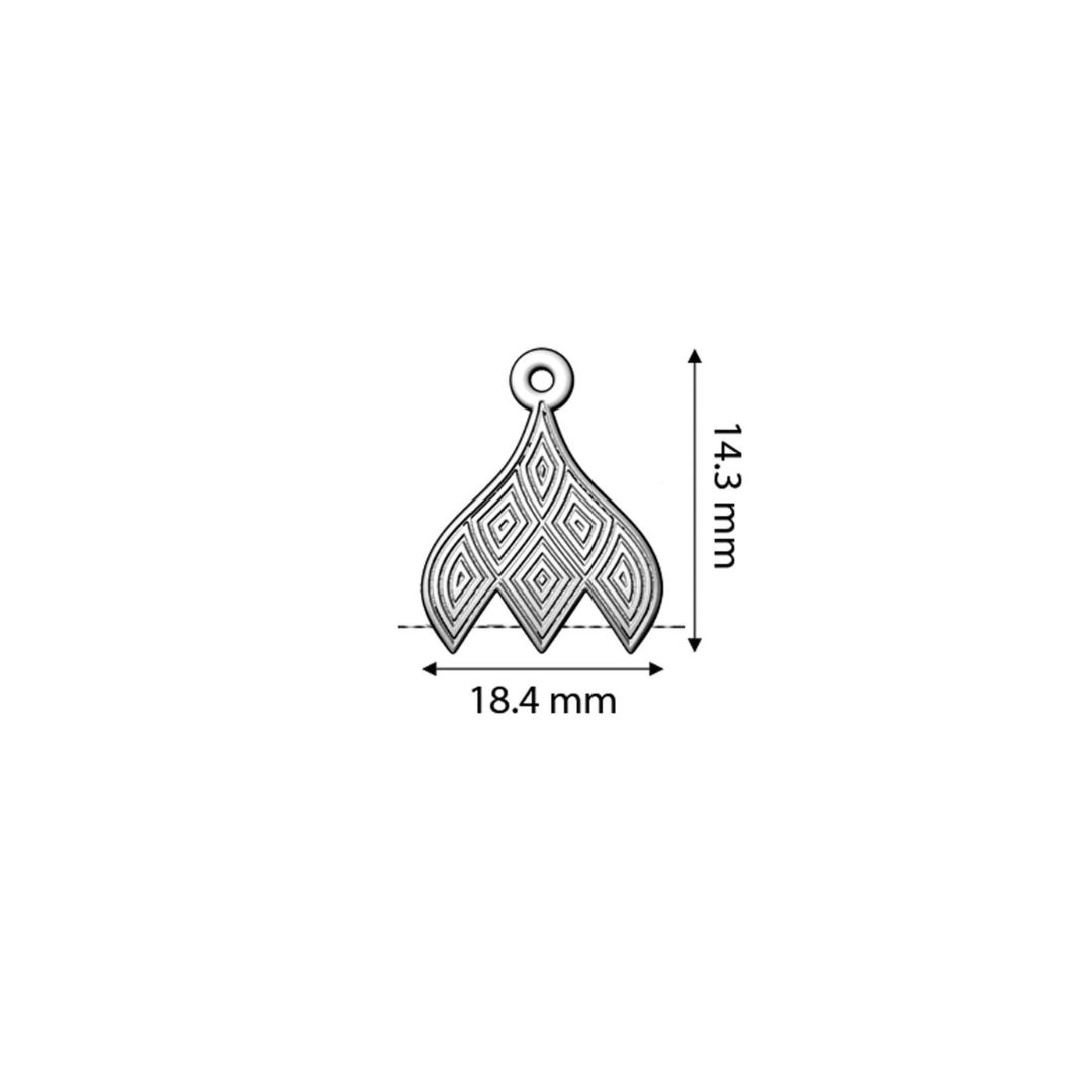 Tourlos III - GemDuo Bd  End 24K Gold Plate Bag x 4und - Image 2