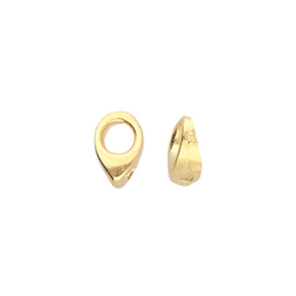 Kolympos - SuperDuo Ending 24K Gold Plate Bag x 20 und