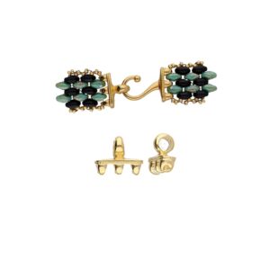 Mesaria III SuperDuo Eye 24K Gold Plate - Image 3