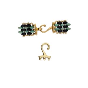 Mesaria III SuperDuo Hook 24K Gold Plate - Image 3