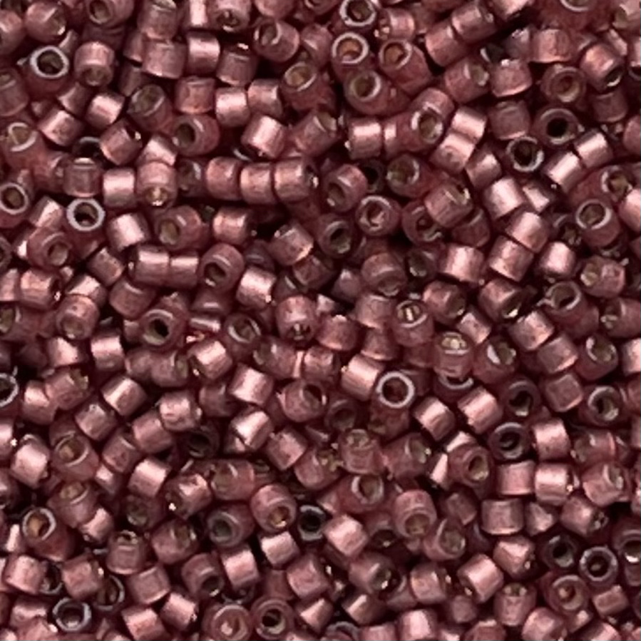 Delica Bead SilverLined Duracoat S/F Magenta