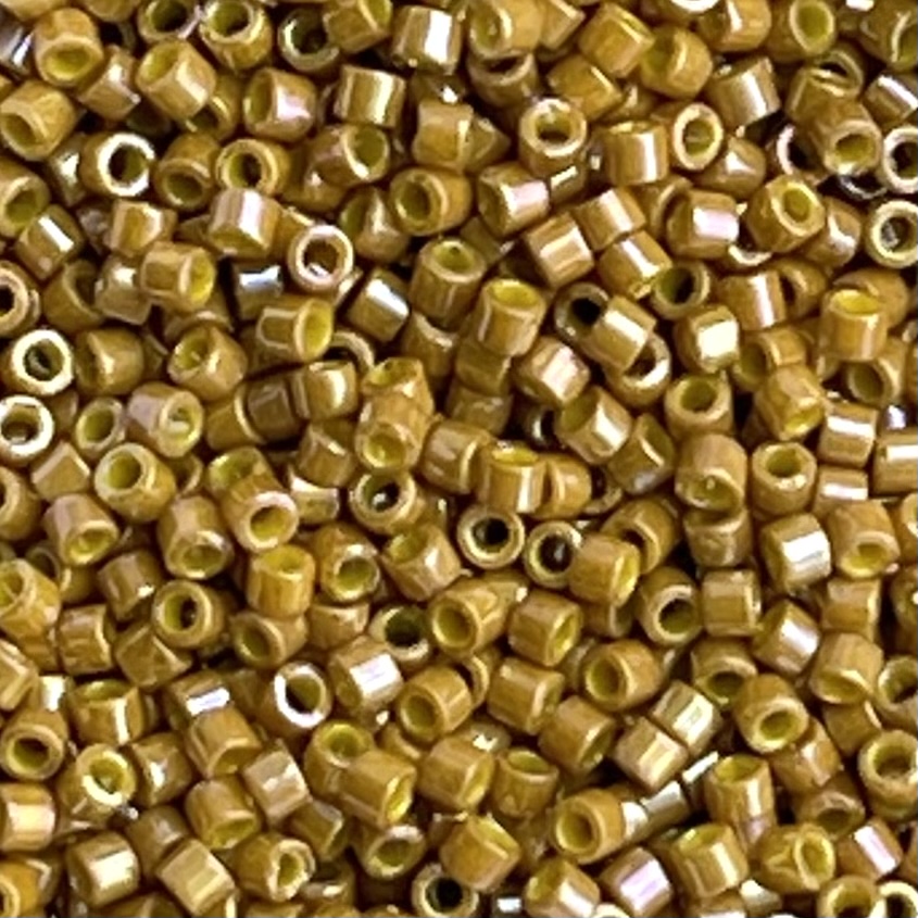 Delica Bead Glazed Opaque Pistachio