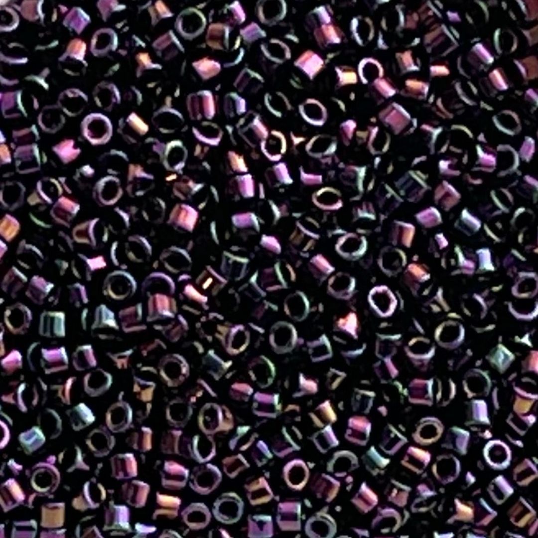 Delica Bead Purple Iris - Image 1