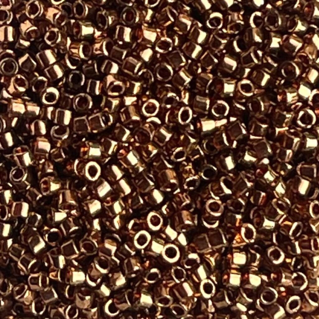 Delica Bead Metallic Lt Bronze