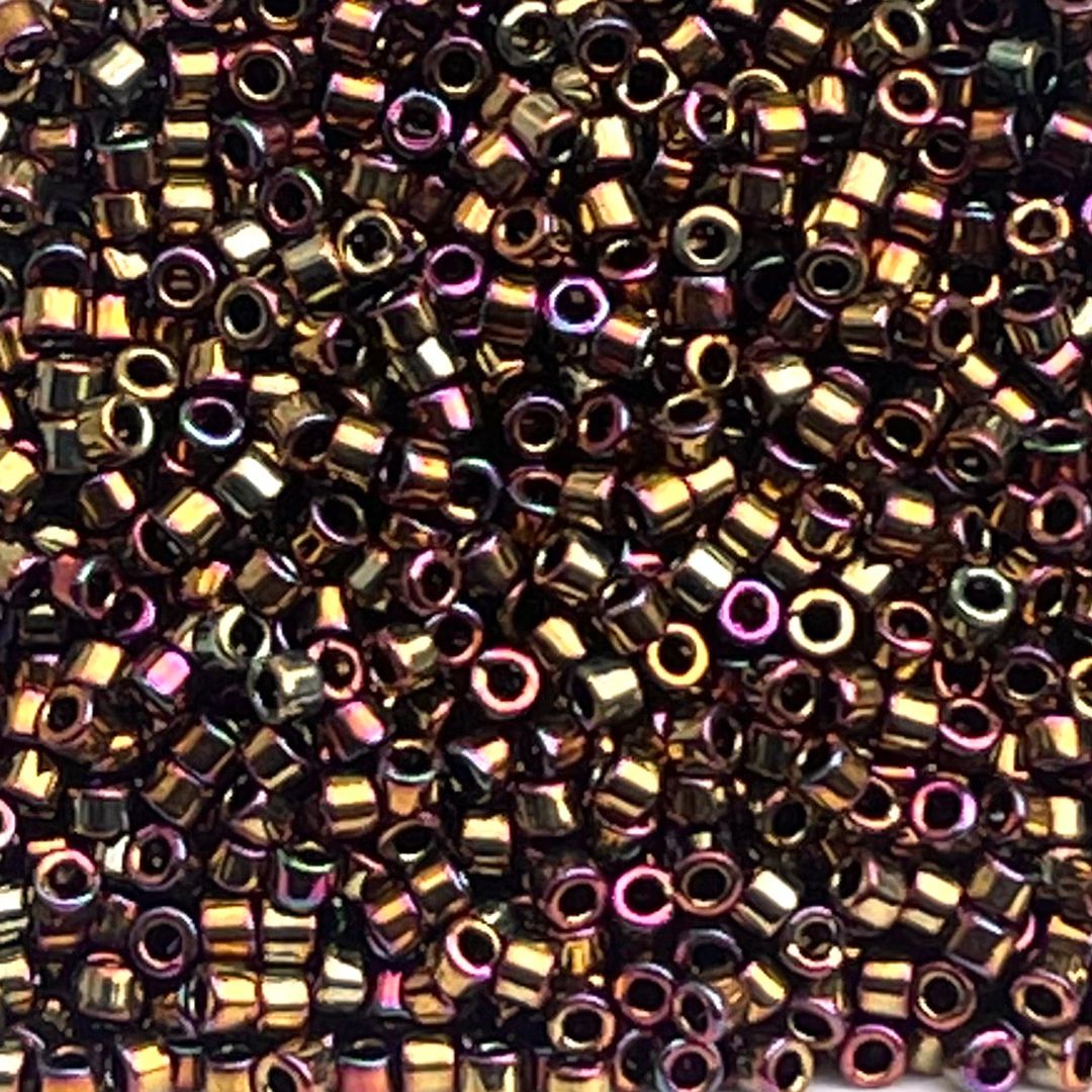 Delica Bead Metallic Bronze Iris - Image 1