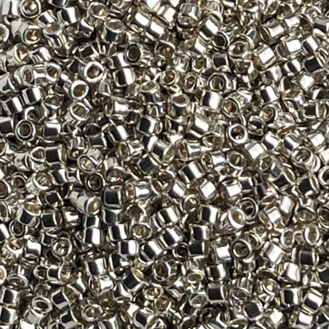 Delica Bead Galvanized Silver - Image 1