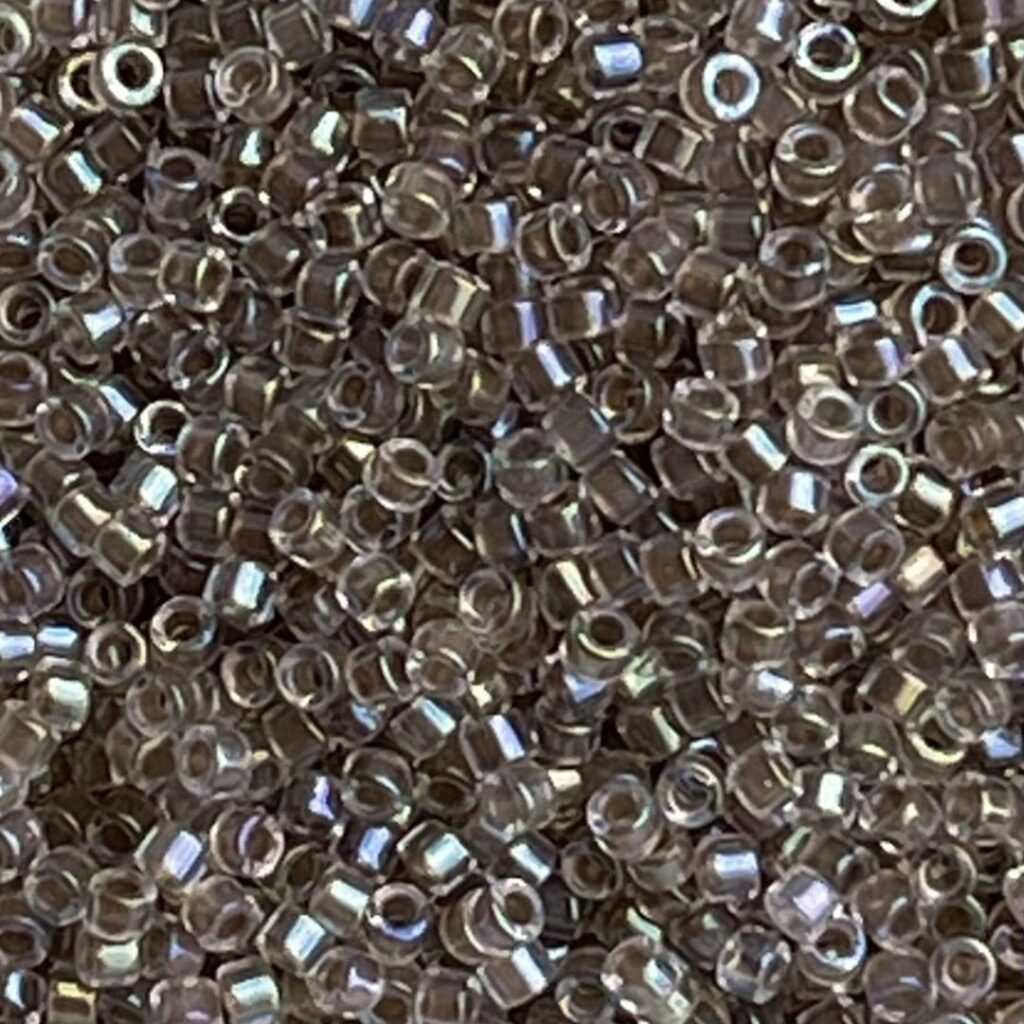 Delica Bead Lined Ivory AB