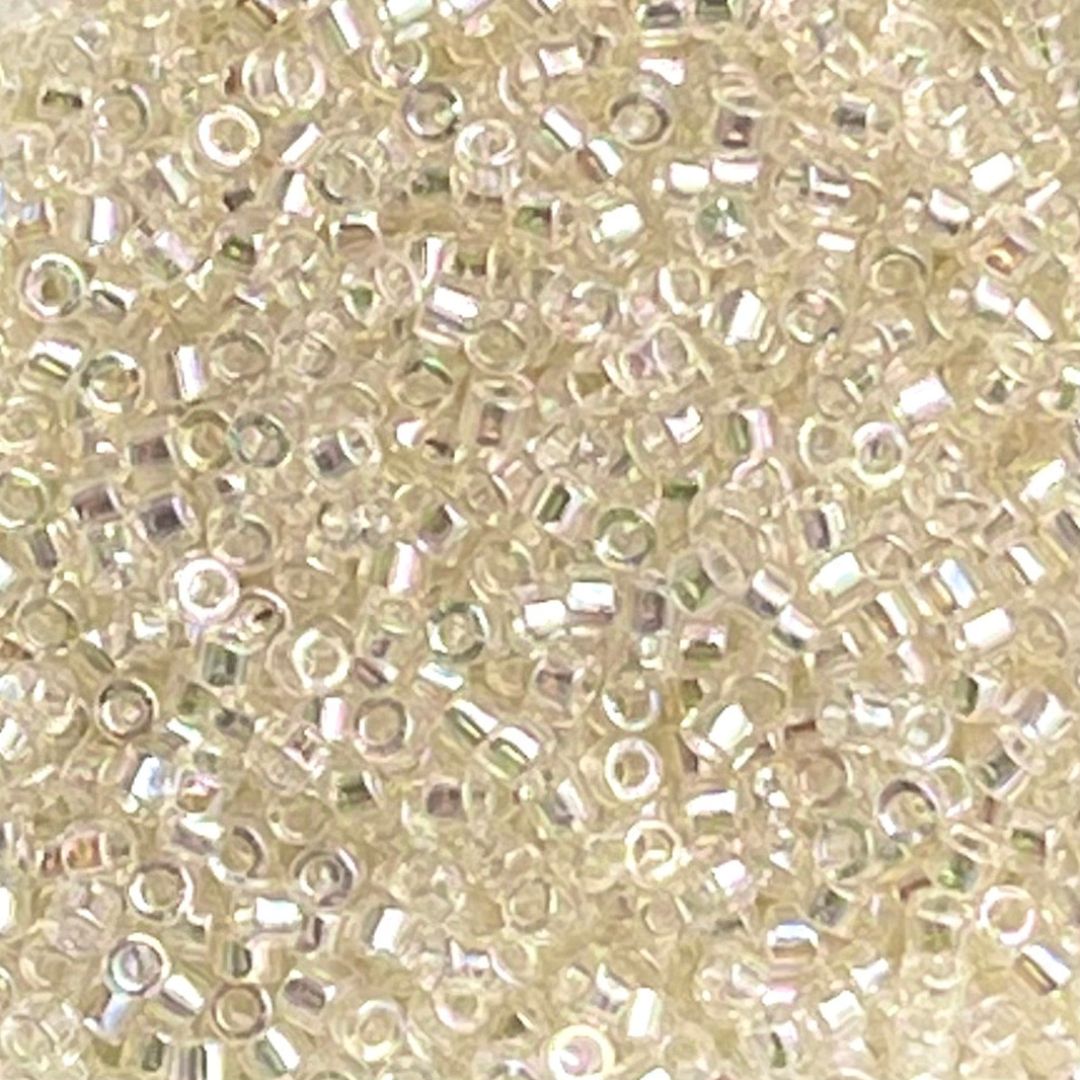 Delica Bead Cream Crystal AB - Image 1