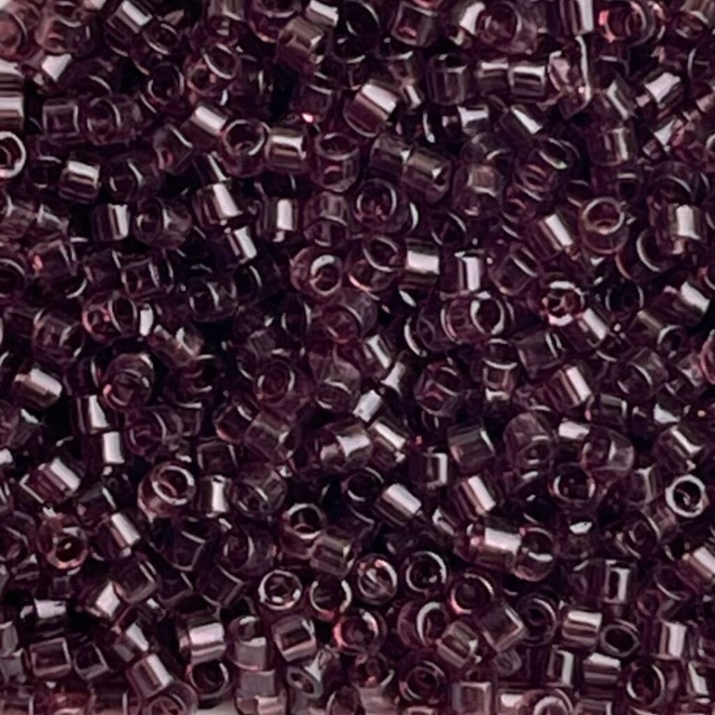 Delica Bead Transparent Mauve