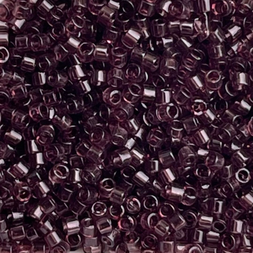 Delica Bead Transparent Mauve - Image 1