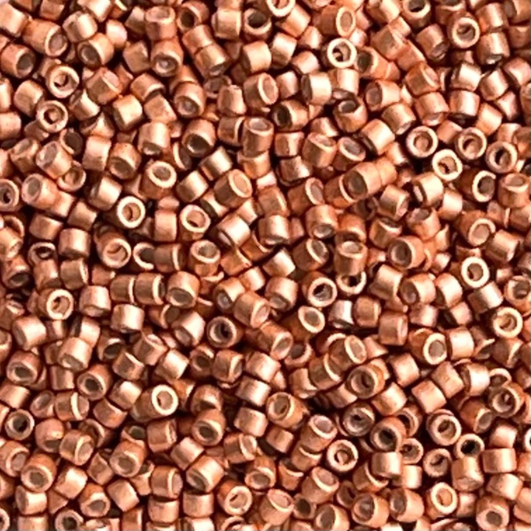 Delica Bead Galvanized SemiFrosted Muscat - Image 1