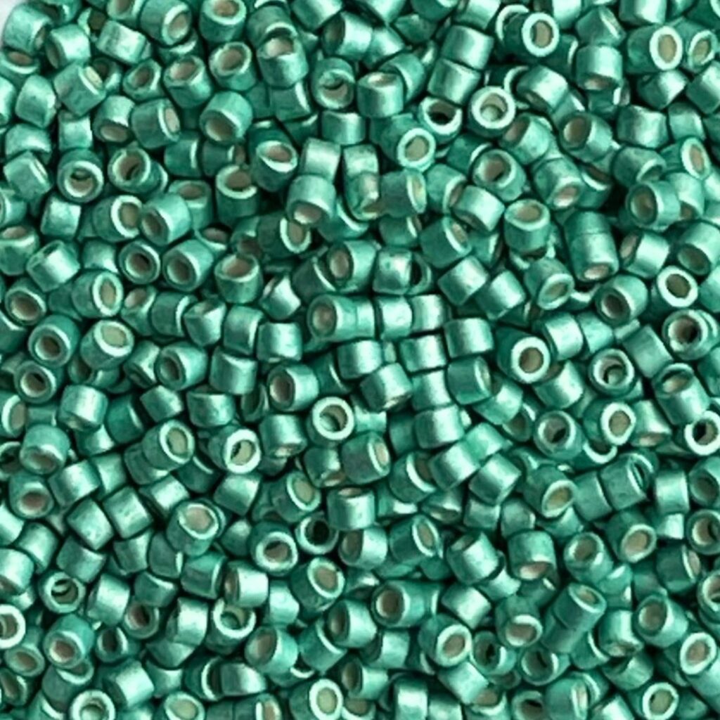 Delica Bead Galvanized Matte Dk Mint