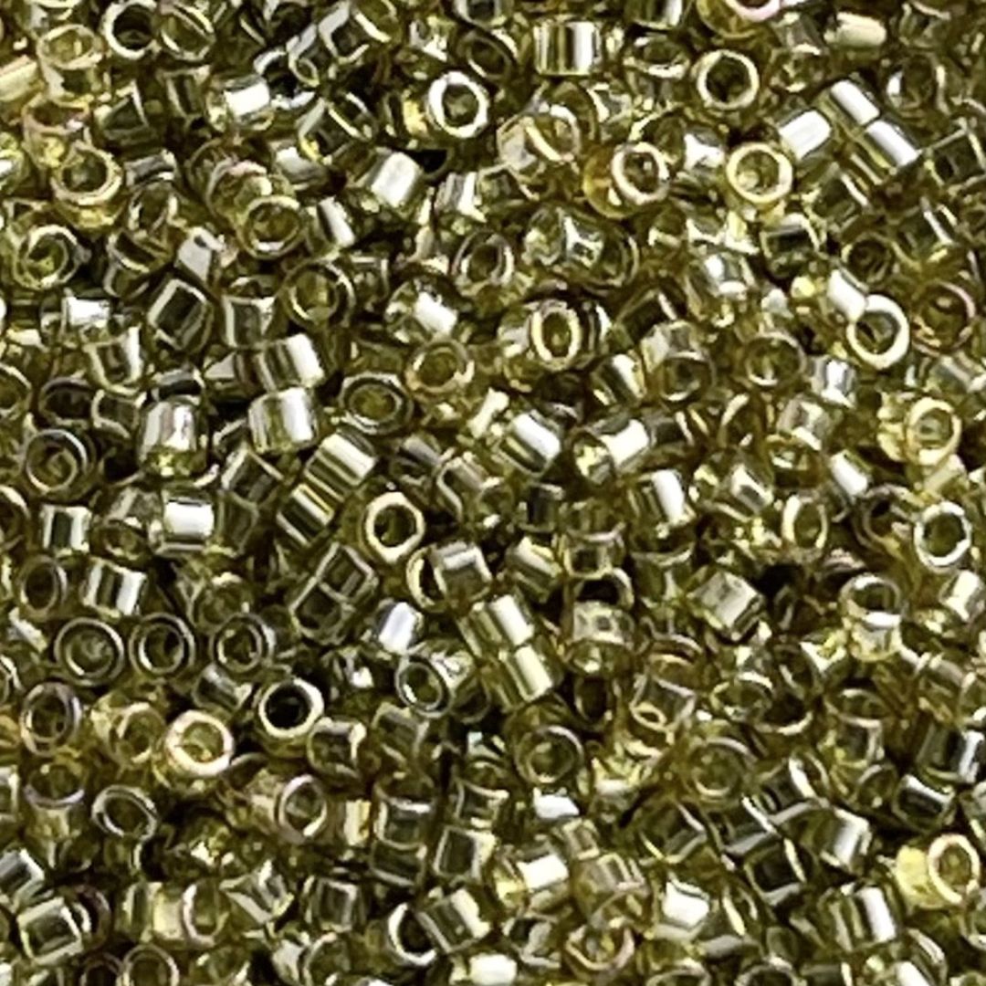 Delica Bead Transparent Chartreuse - Image 1